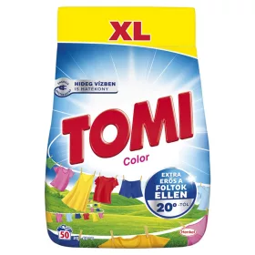Tomi mosópor 3kg (4db/karton) color