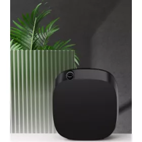 Aroma diffúzor, illatosító berendezés, Bluetooth Fekete