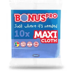   BonusPRO MAXI Általános törlőkendő kék 10db/csg  (20csg/karton)