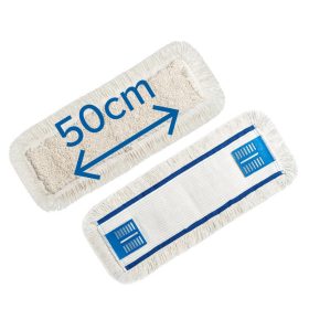 Bonus mop Flatmop pamut 50cm zsebes-füles