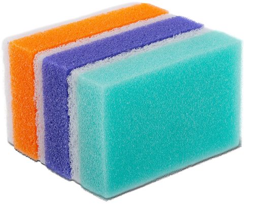 Bonus+ Brilliant mosogatószivacs 10db/csg (20csg/gyűjtő, 240csg/karton)