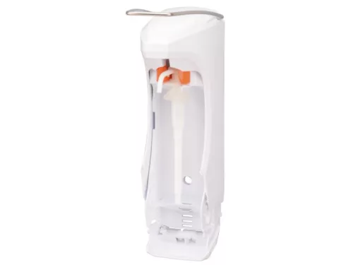 Merida D12 Plastic kézfertőtlenítő adagoló fémkaros, utántölthető 1L (2db/karton)
