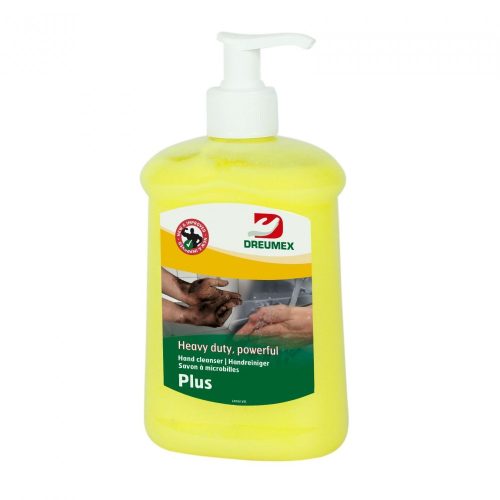 Dreumex Plus 500ml pumpás oldószermentes ipari kéztisztító