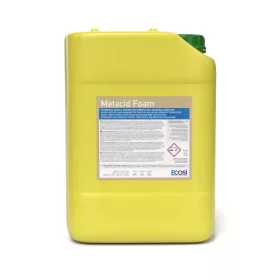   ÈCOSÌ Metacid Foam - Zsír és vízkőoldó tisztítóhab az élelmiszeripar számára 20L