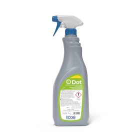   ÈCOSÌ Dot Agrumi - Univerzális, önszáradó, illatos fényesítő tisztítószer inox, fém, üveg- és kristályüveg felületekhez - Citrus illattal 750ml 12db/karton