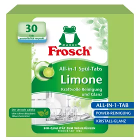 Frosch mosogatógép tabletta zöldcitrom 30db/csg