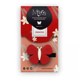   Marta la Farfalla autóillatosító (12db/karton) karácsonyi illat Cinnamon