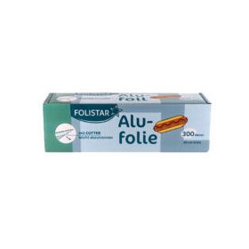   Folistar alufólia 300m/29cm tépőéllel ellátott dobozban (4tek/karton)