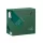Infibra Venus airlaid szalvéta 40x40cm sötétzöld 50 lap/csomag