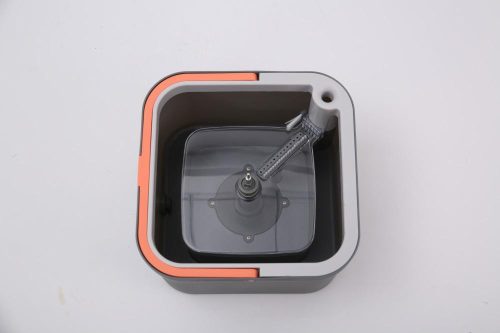 Spin Mop forgófejes felmosószett lapos moppal (vödör+nyél+facsaró+2 mop)