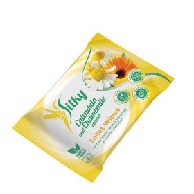   Nedves tisztító és toalettkendő aloe vera kivonattal Silky 36 darabos, wc-be dobható