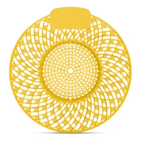 Piszoár illatosító rács Spiral, citrom illatú (sárga)