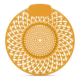   Piszoár illatosító rács Spiral, mangó illatú (sötét sárga)