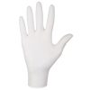 MERCATOR gumikesztyű Nitrylex white nitril púdermentes fehér vizsgálókesztyű "S" (100db/doboz, 10doboz/karton)