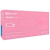 MERCATOR gumikesztyű Nitrylex pink nitril púdermentes világos rózsaszín vizsgálókesztyű "M" (100db/doboz, 10doboz/karton)