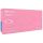 MERCATOR gumikesztyű Nitrylex pink nitril púdermentes világos rózsaszín vizsgálókesztyű "M" (100db/doboz, 10doboz/karton)