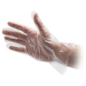 MERCATOR gumikesztyű Fóliakesztyű hurokkal "L"