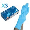 SETINO gumikesztyű Nitril - 3.5g  Kék "XS" (100db/doboz, 10doboz/karton)