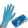 SETINO gumikesztyű Nitril - 3.5g  Kék "M" (100db/doboz, 10doboz/karton)