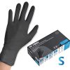 SETINO gumikesztyű Nitril - 5.0g  Fekete "S" (100db/doboz, 10doboz/karton)