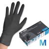 SETINO gumikesztyű Nitril - 5.0g  Fekete "M" (100db/doboz, 10doboz/karton)