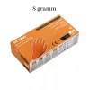 SETINO gumikesztyű Nitril - 8.5g  Narancssárga, ERŐSÍTETT "XL" (50db/doboz, 10doboz/karton)