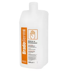 Bradoderm soft műtéti kézfertőtlenítő 1L (10db/karton)