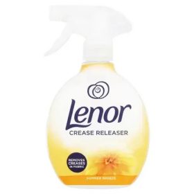   Lenor Crease Releaser textilfrissítő, gyűrődés kisimító pumpás spray 500ml (5db/karton) Summer Breeze