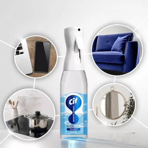 CIF Infinite+Clean All in One UTÁNTÖLTŐ 590ml Sensitive Lótuszvirág & Ásványi só