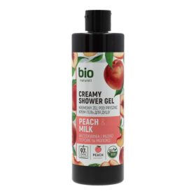 Bio Naturell tusfürdő, Őszibarack és Tej 473ml