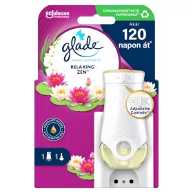   Glade elektromos légfrissítő készülék+utántöltő 20ml Relaxing Zen (6db/karton)
