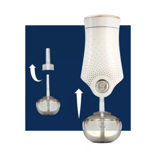 Glade elektromos légfrissítő készülék+utántöltő 20ml Sensual sandalwood/jasmine (6db/karton)
