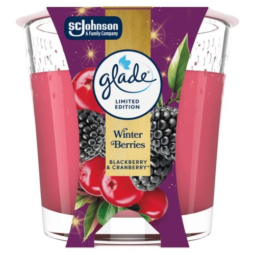 Glade illatgyertya DUO PACK - Winter Berries 224g