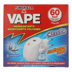   Vape Classic elektromos készülék szúnyogirtó folyadékkal 30 ml (12db/karton)