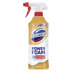   Domestos Power Foam WC és fürdőszoba tisztító hab 435ml (12db/karton) Citrus Blast