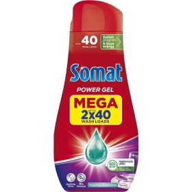   Somat All in 1 Power Gel Hygienic Freshness gépi mosogatószer gél 80 mosogatás 2 x 720 ml