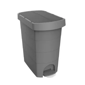   Pelikán Slim pedálos szemetes eco antracit színű, antracit fedéllel 60literes