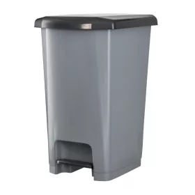 Pedálos szemetes kuka SLIM, műanyag, ECO antracit, 25L