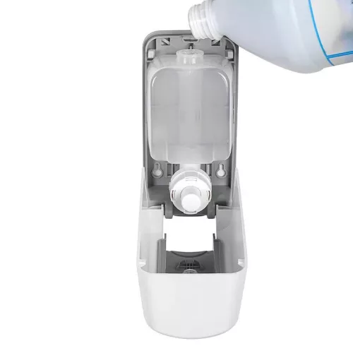 Spray szappan és fertőtlenítőszer adagoló manuális utántölthető 600 ml