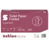Satino Wepa HiLine hajtogatott toalettpapír (T3), 2 rétegű cellulóz, V-fold 9,8×21cm, 30×300 lap/karton